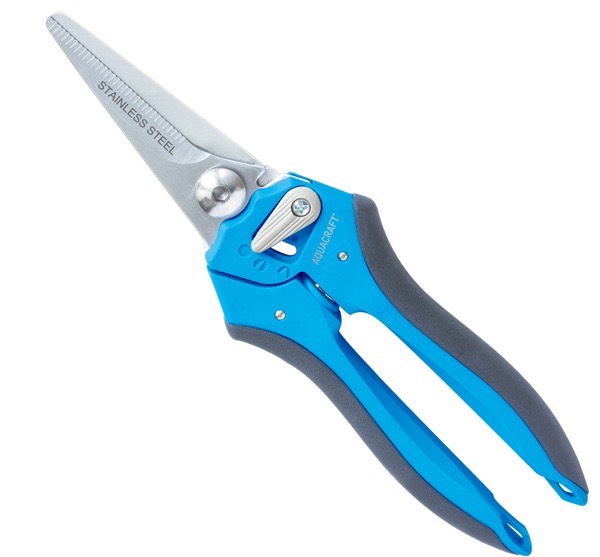 Adjustable pruning shears with stainless steel blades